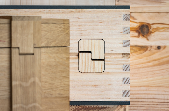 Coffret bois eco-conception, conception packaging bois durable