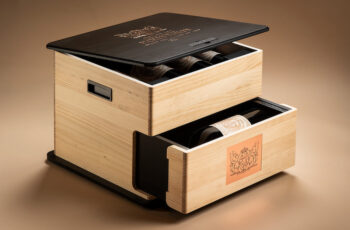 Meuble cubique d'exception Château Pichon Baron