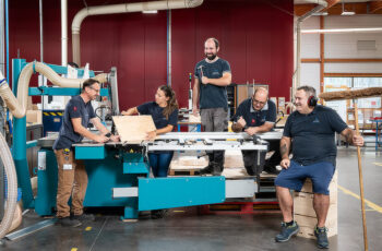 Atelier usinage bois